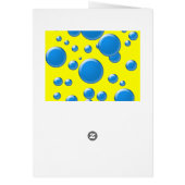 Blue rounds on yellow (Back)