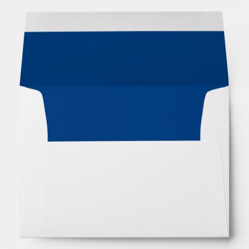 Blue Royal Darkest Invitation Envelope