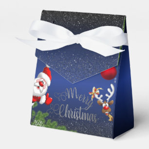 Blue Royal degraded by Papa Noel Favor Boxes