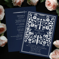 Blue Royal Medieval Silver Sword Wedding Details