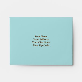 Blue Rsvp Envelope by eventfulcards at Zazzle