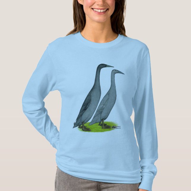Blue Runner Ducks T-Shirt (Front)