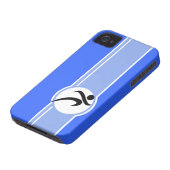 Blue Running Case-Mate iPhone Case (Bottom)