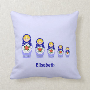 Nesting Doll Pillows Decorative Throw Pillows Zazzle
