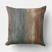 Blue Rust Beige Stripe