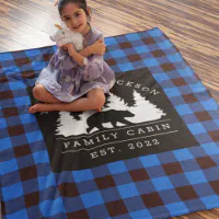 Cabin Fleece Blanket