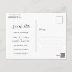 Blue Rustic Wood String Lights Save the Date
