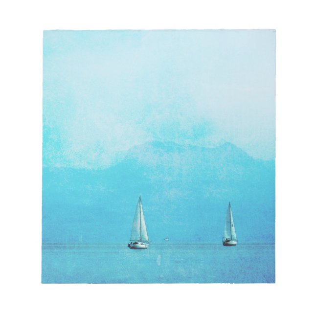 blue sailing notepad (Front)
