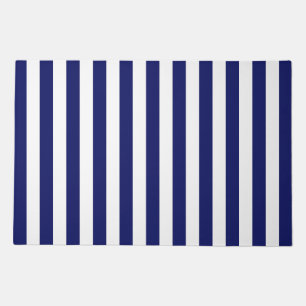 Blue Sailor Stripe Doormat