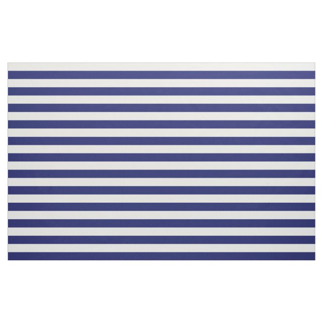 Blue Sailor Stripe (medium scale) Fabric (Yard)