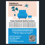 Blue Salon - Furniture Store Sales Flyer<br><div class="desc">Blue Salon - Furniture Store Sales Advertising Flyer by The Business Card Store.</div>