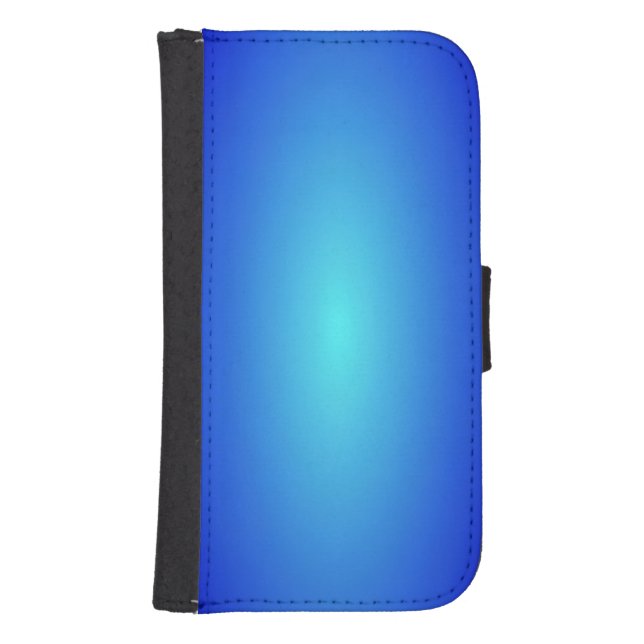 blue samsung galaxy wallet case (Front)