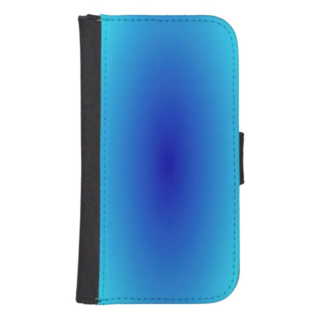 blue samsung galaxy wallet case (Front)