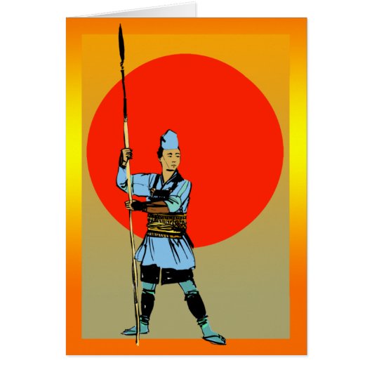 Blue Samurai Cards (Front)