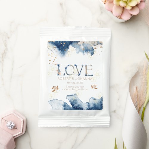 Blue sand white aesthetic Coastal LOVE  Lemonade Drink Mix