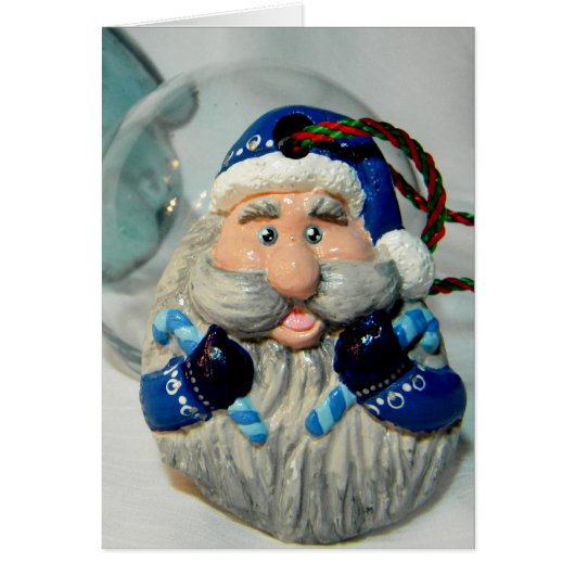 Blue Santa II Cards (Front)