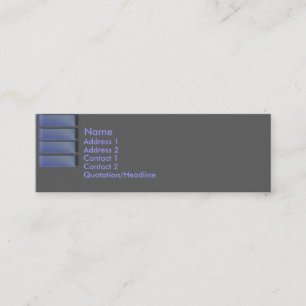 Blue Sapphire Business Card