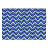 Blue Sapphire Chevron Pattern (Front Horizontal)