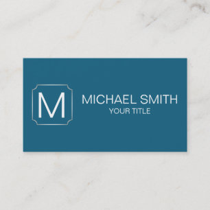 Blue sapphire color background business card