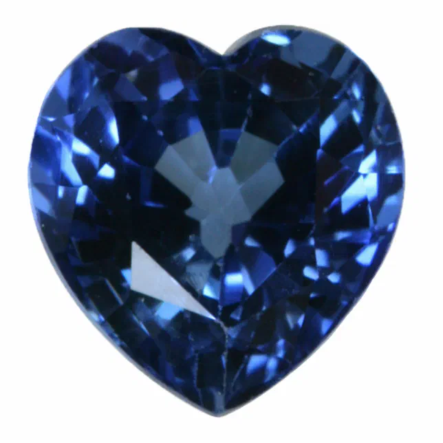 Heart Ornament, Sapphire