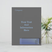 Blue Sapphire Letterhead (Standing Front)