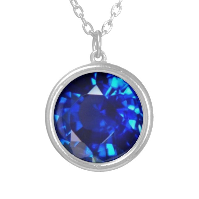 Blue Sapphire Necklace (Front)