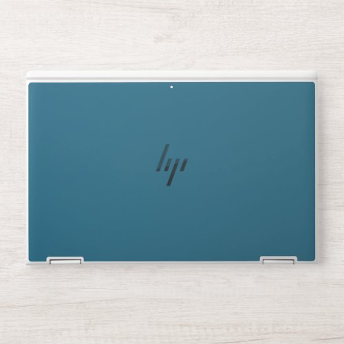 Blue sapphire solid color  HP laptop skin