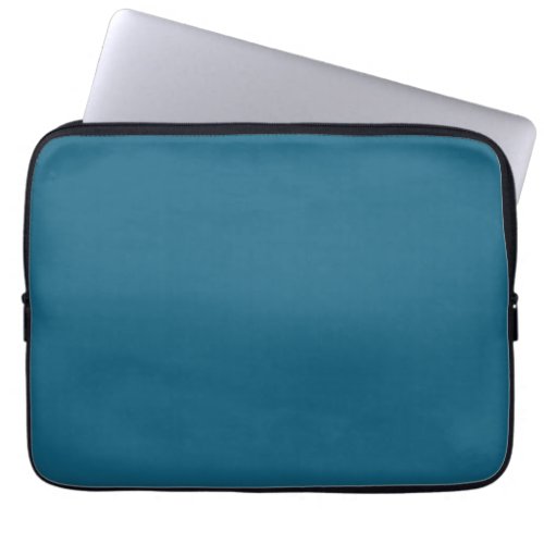 Blue sapphire solid color  laptop sleeve