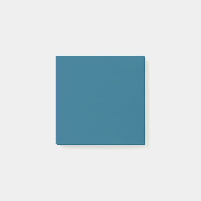 Blue sapphire (solid color)  post-it notes (Front)