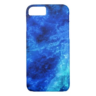 Blue Sapphire Texture iPhone 7 Case