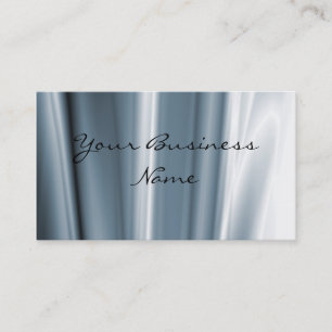 Blue Satin Business Card
