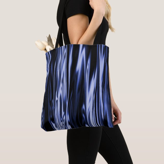 Blue Satin...... Tote Bag (Close Up)