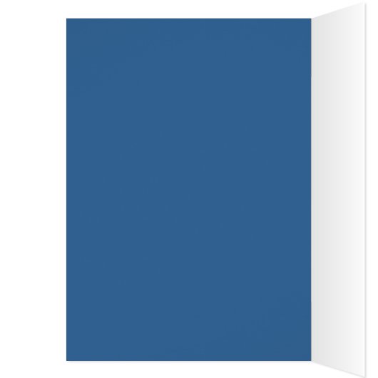 Blue Saxophone Card (Inside (Left))