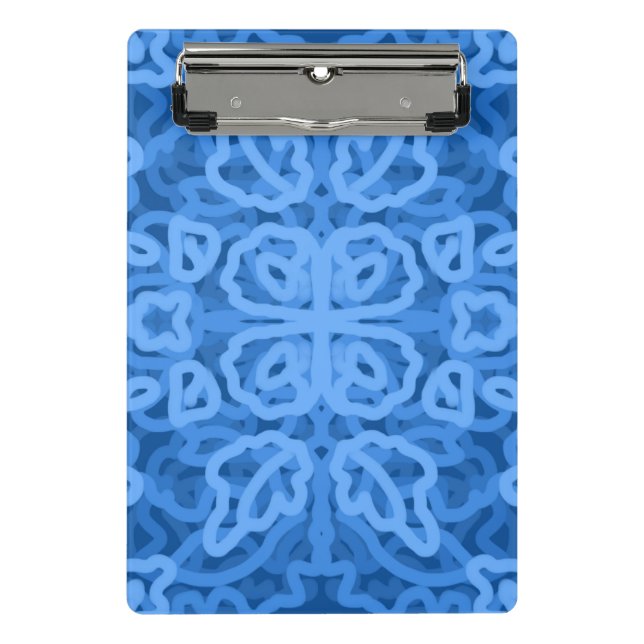 Blue scale mini clipboard (Front)