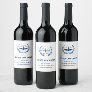 Blue Scales Wine Label