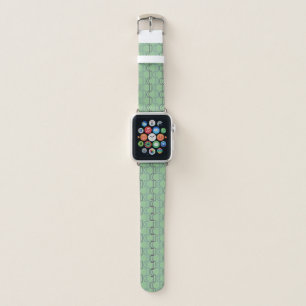 Blue Scallops Apple Watch Band