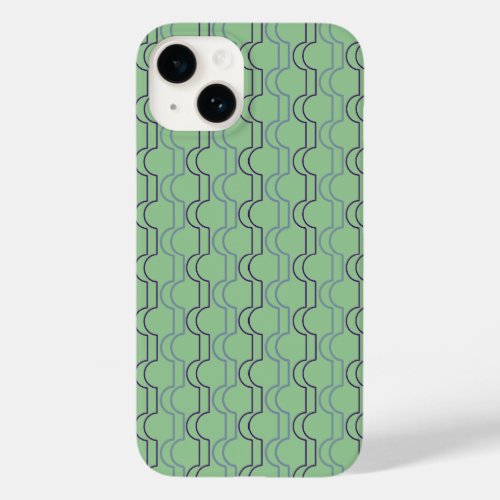 Blue Scallops Case_Mate iPhone 14 Case