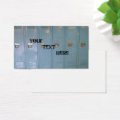 blue school lockers (Desk)