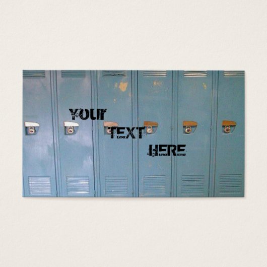 blue school lockers (Front)