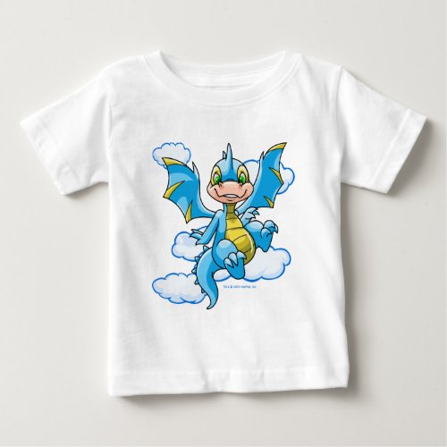 Blue Scorchio with his head in the clouds Baby T_Shirt