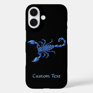Blue Scorpion iPhone 16 Case