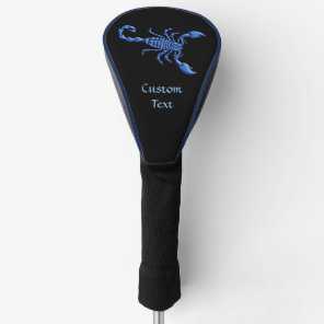 Blue Scorpion Golf Head Cover