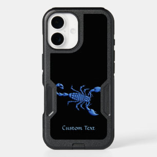 Blue Scorpion iPhone 16 Case