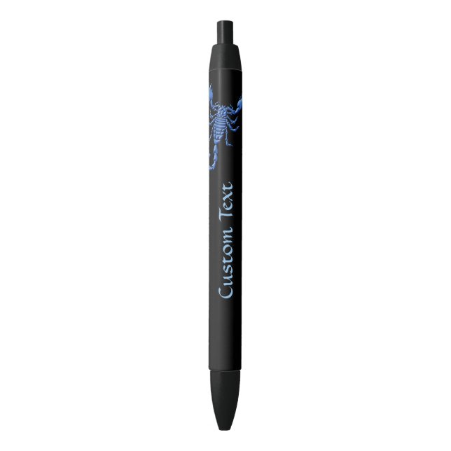 Blue Scorpion Pen (Front Vertical)