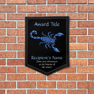 Blue Scorpion Pennant