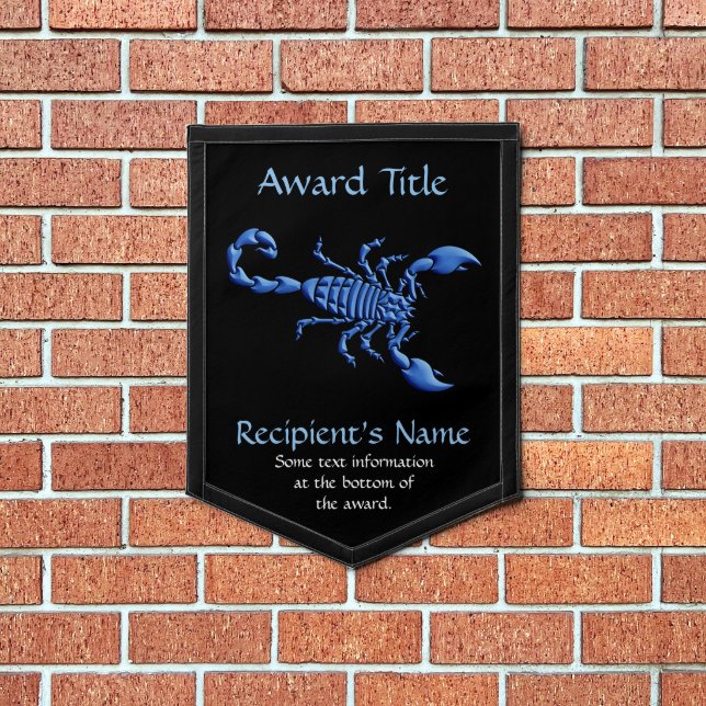 Blue Scorpion Pennant (Insitu 1)