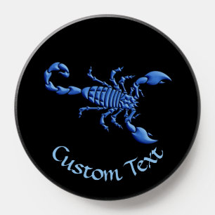 Blue Scorpion PopSocket