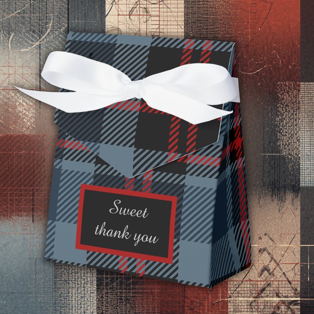 blue scottish country wedding favor boxes (Creator Uploaded)