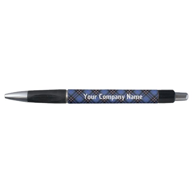 Blue Scottish Tartan Plaid  Pen (Front)