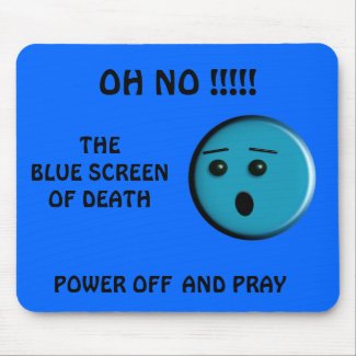Blue Screen of Death - - Customized - Customized Mouse Mat